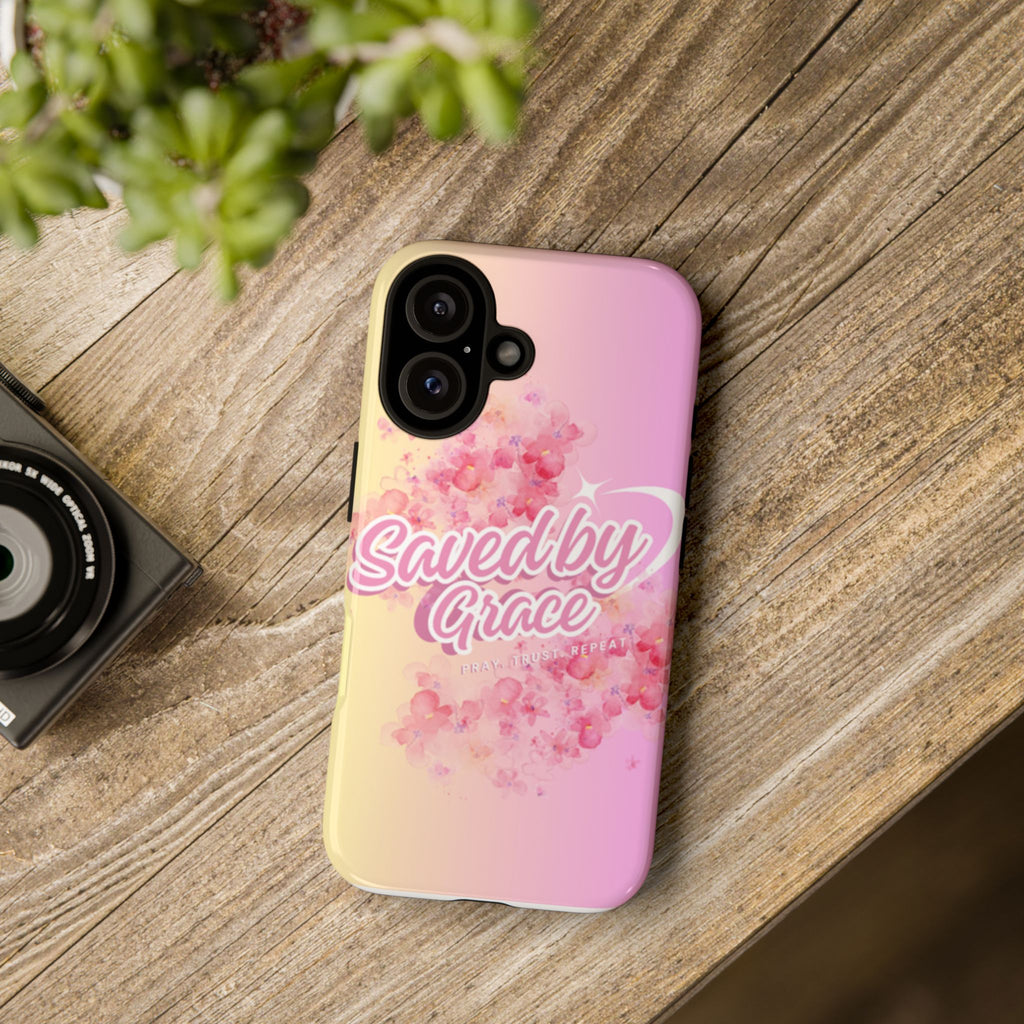 Tough Cases: Saved By Grace Phone Case - Durable & Stylish