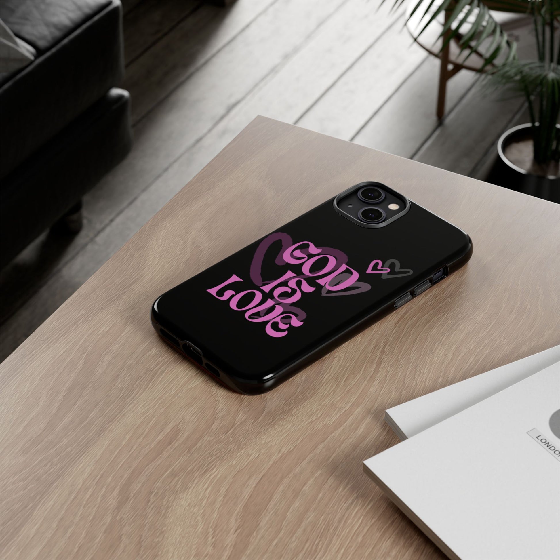 Tough Cases: God is Love Phone Case - Durable & Stylish