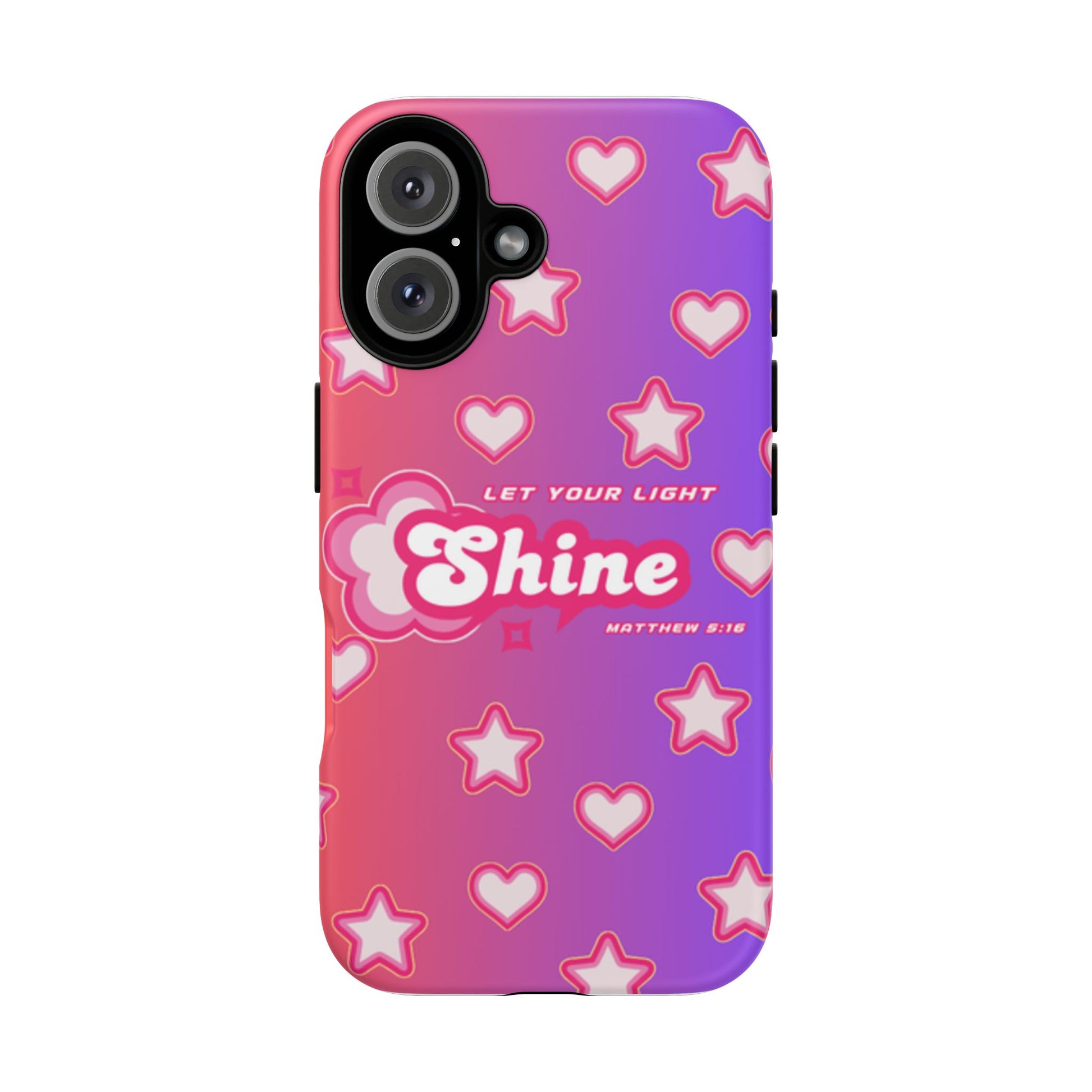 Tough Cases: Let Your Light Shine Phone Case - Durable & Stylish
