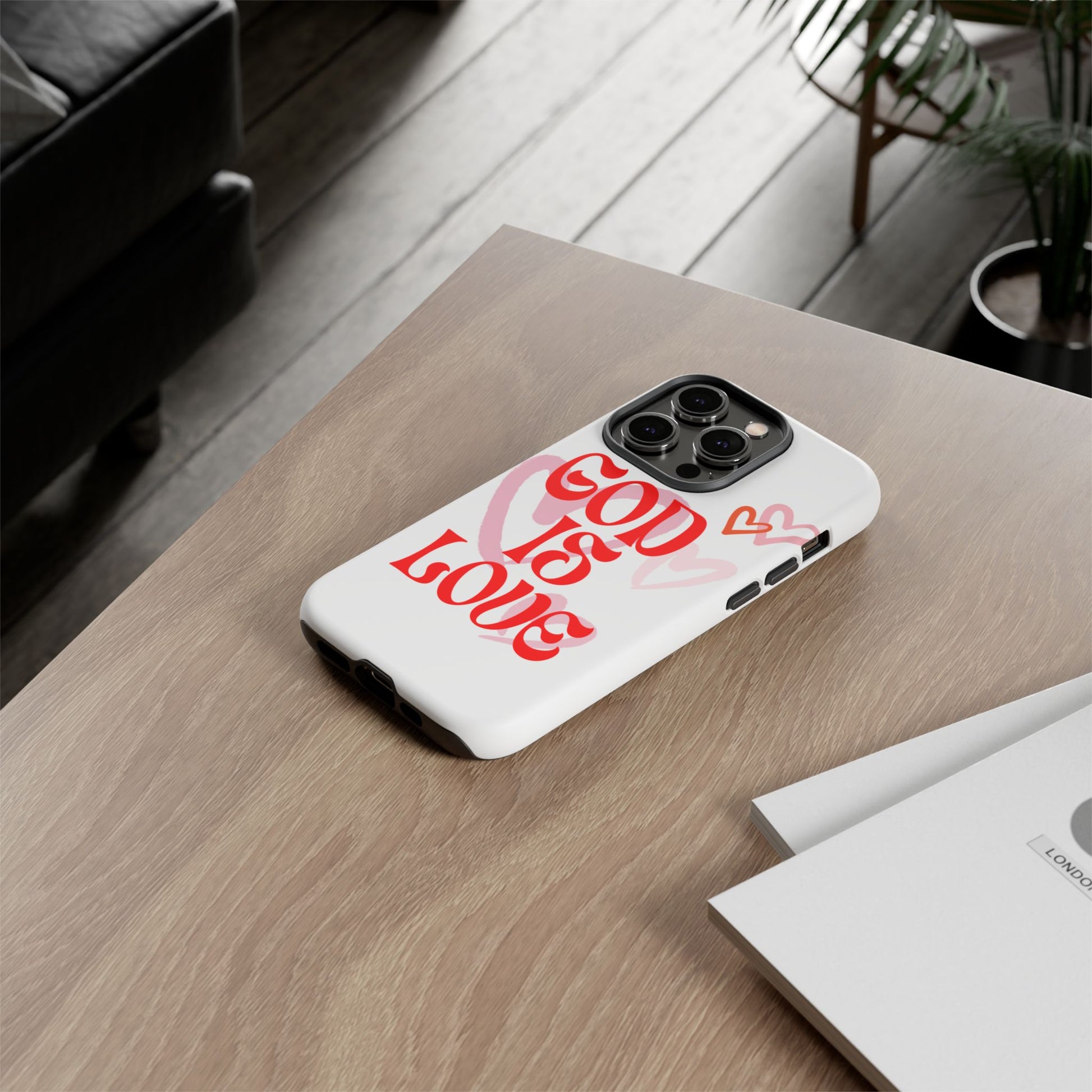 Tough Cases: God is Love Phone Case - Durable & Stylish