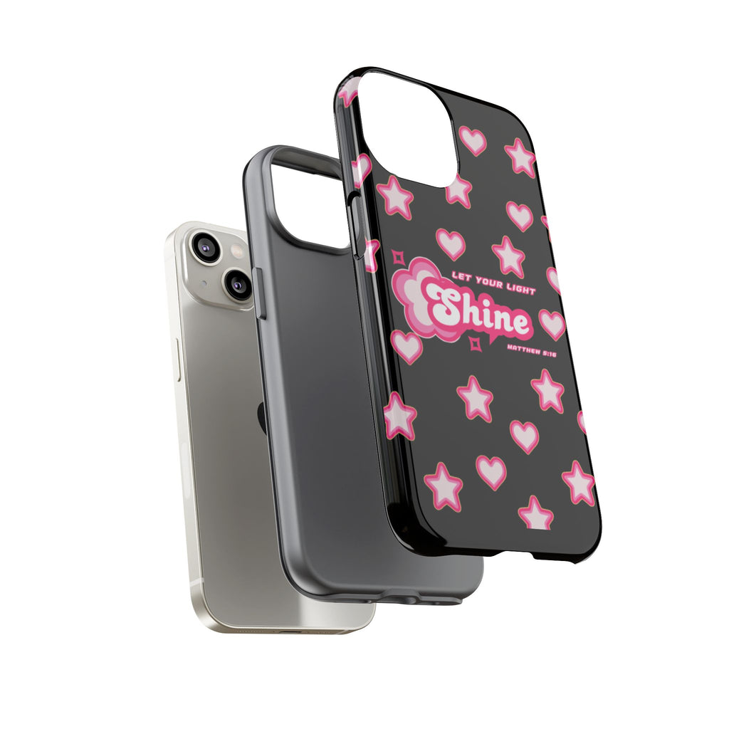 Tough Cases: Let Your Light Shine Phone Case - Durable & Stylish