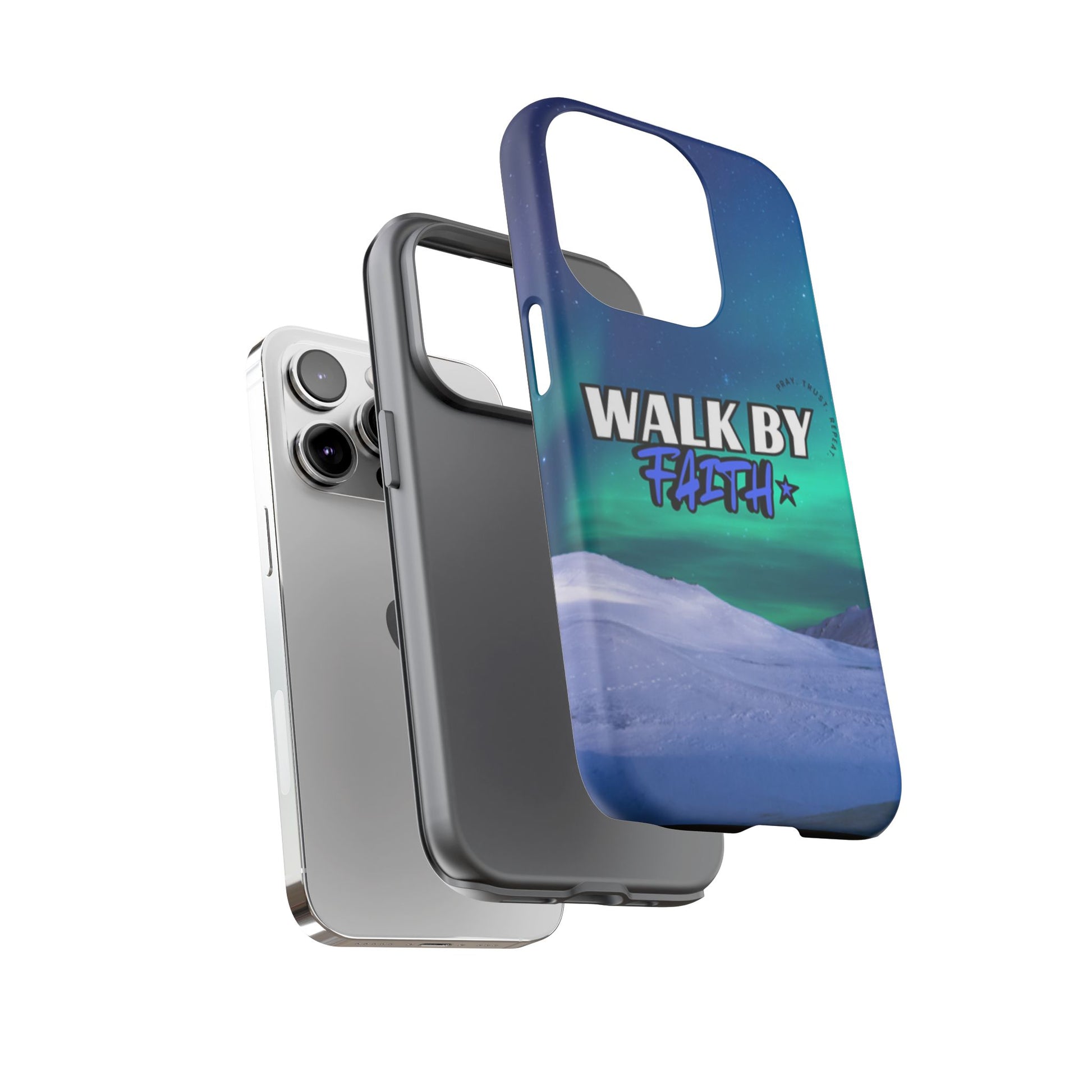 Tough Cases: Walk By Faith Phone Case - Durable & Stylish