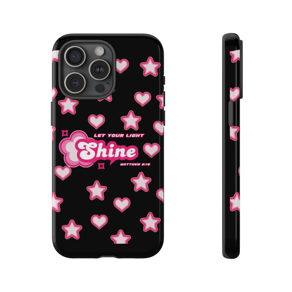 Tough Cases: Let Your Light Shine Phone Case - Durable & Stylish