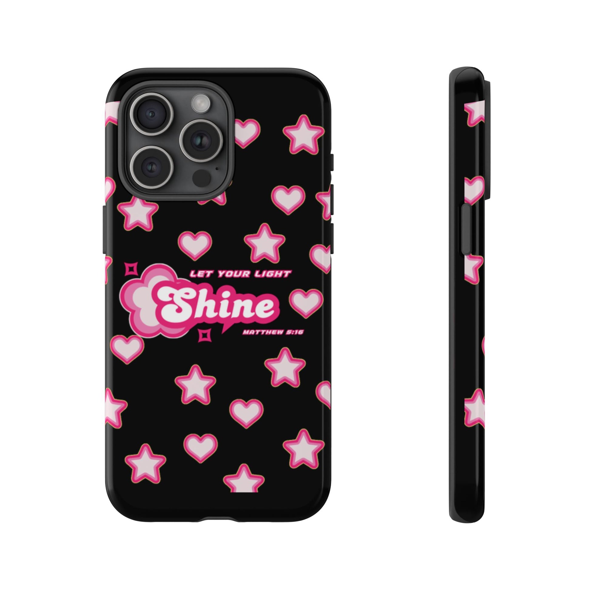 Tough Cases: Let Your Light Shine Phone Case - Durable & Stylish