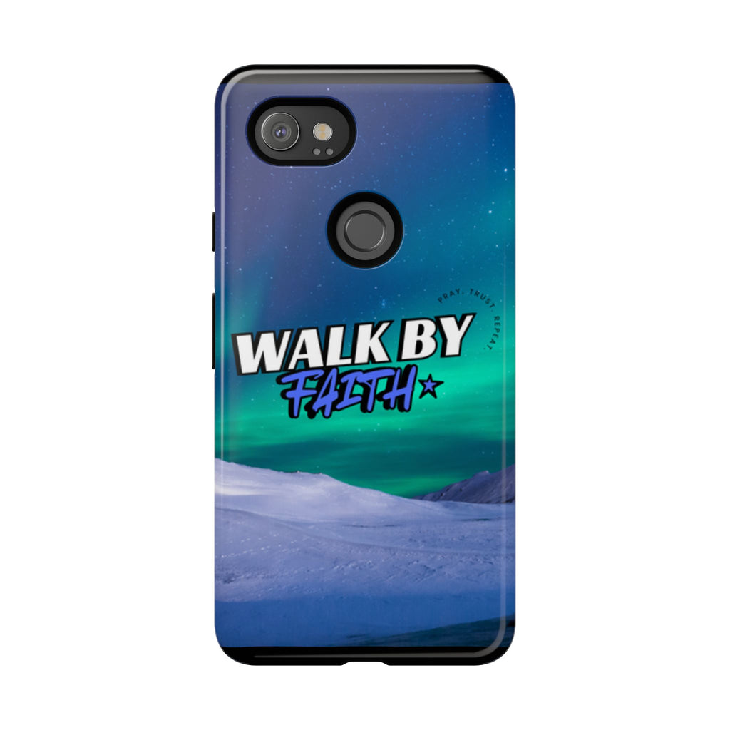 Tough Cases: Walk By Faith Phone Case - Durable & Stylish