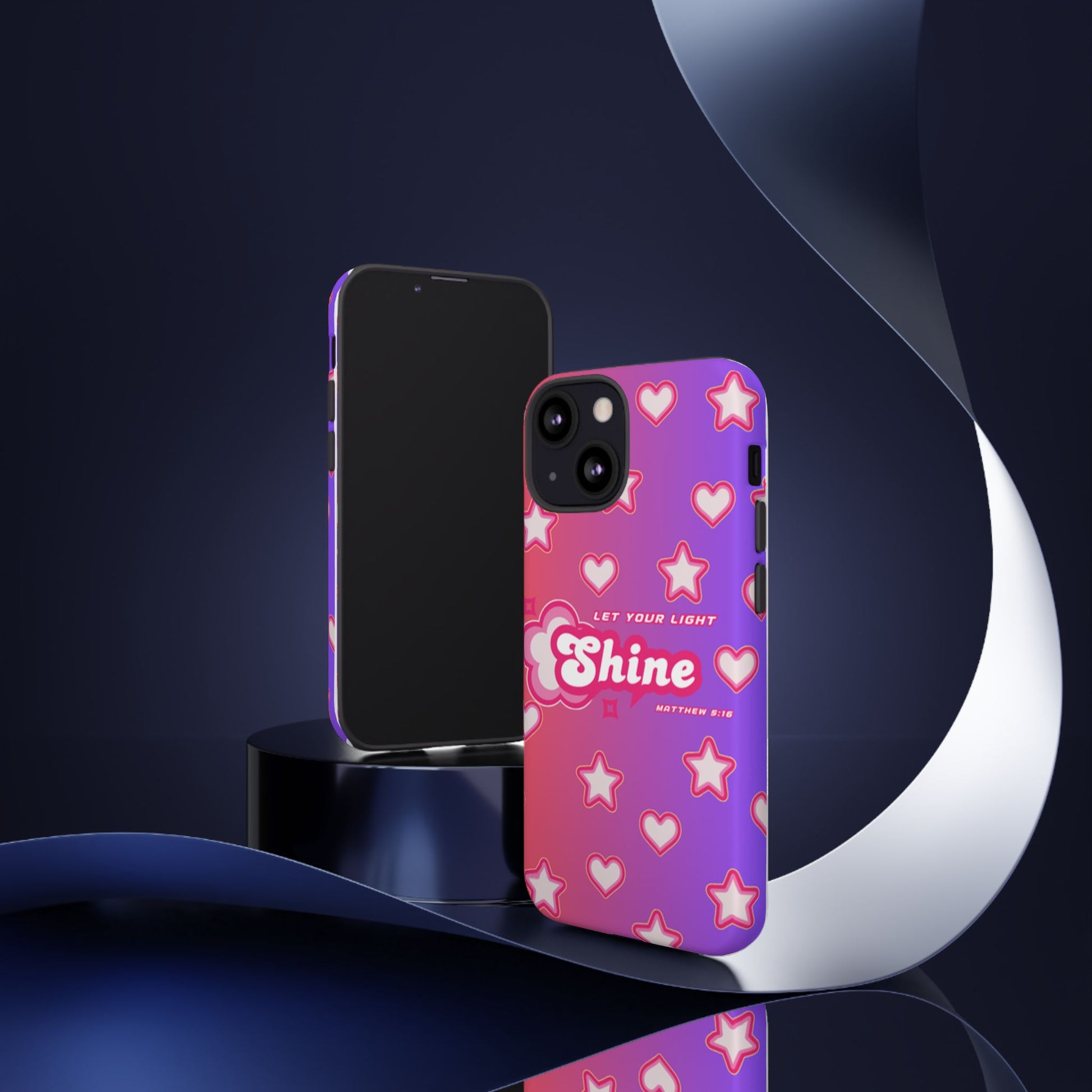 Tough Cases: Let Your Light Shine Phone Case - Durable & Stylish