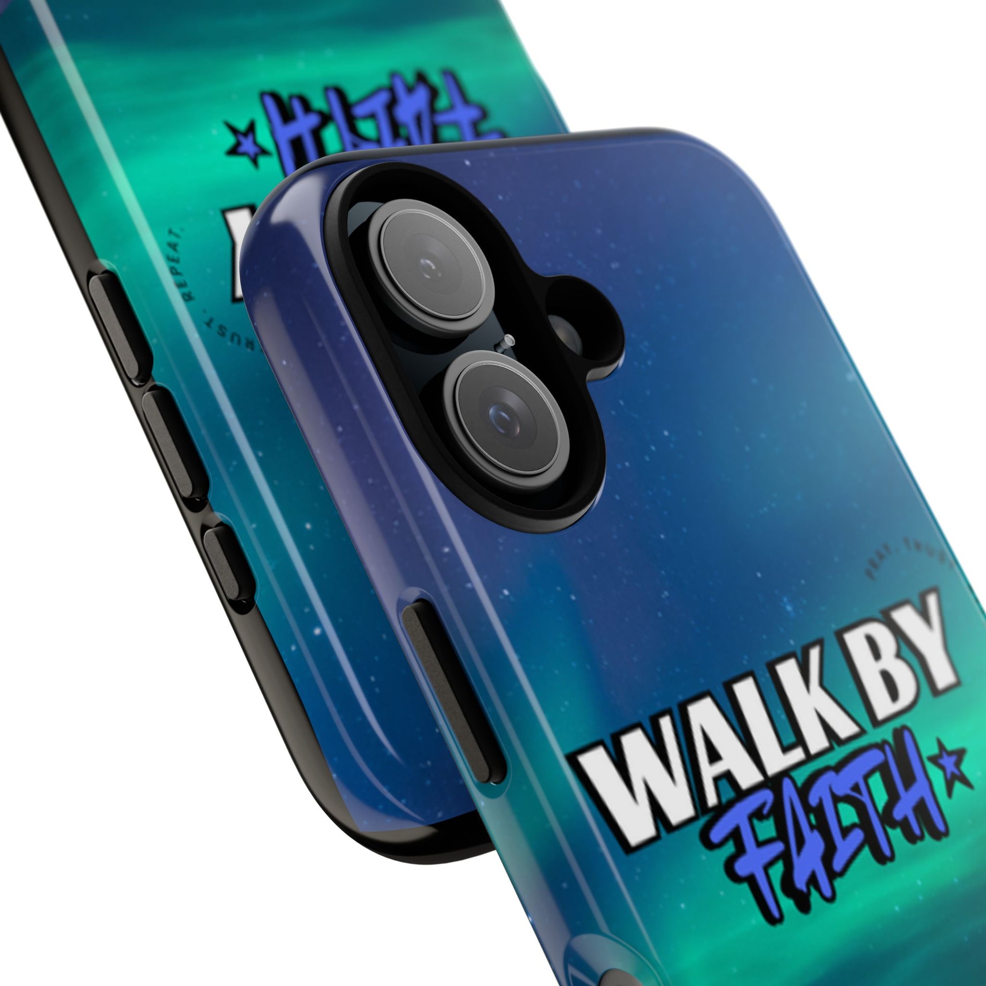 Tough Cases: Walk By Faith Phone Case - Durable & Stylish