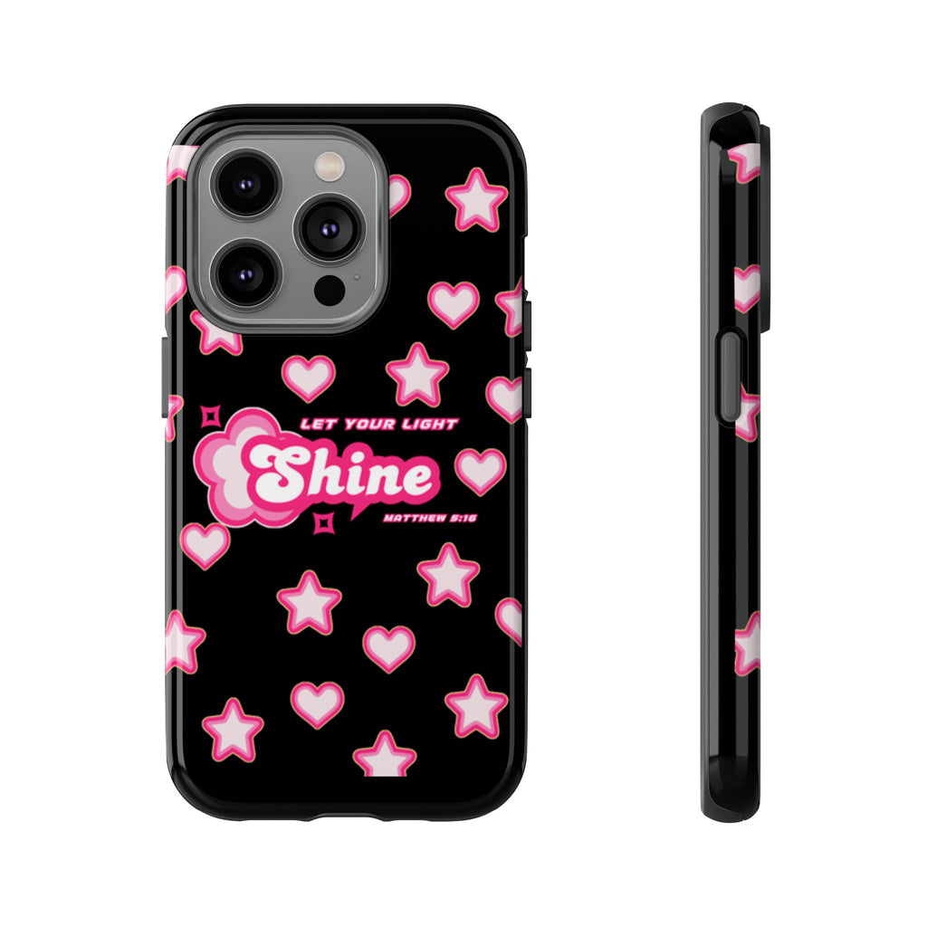 Tough Cases: Let Your Light Shine Phone Case - Durable & Stylish