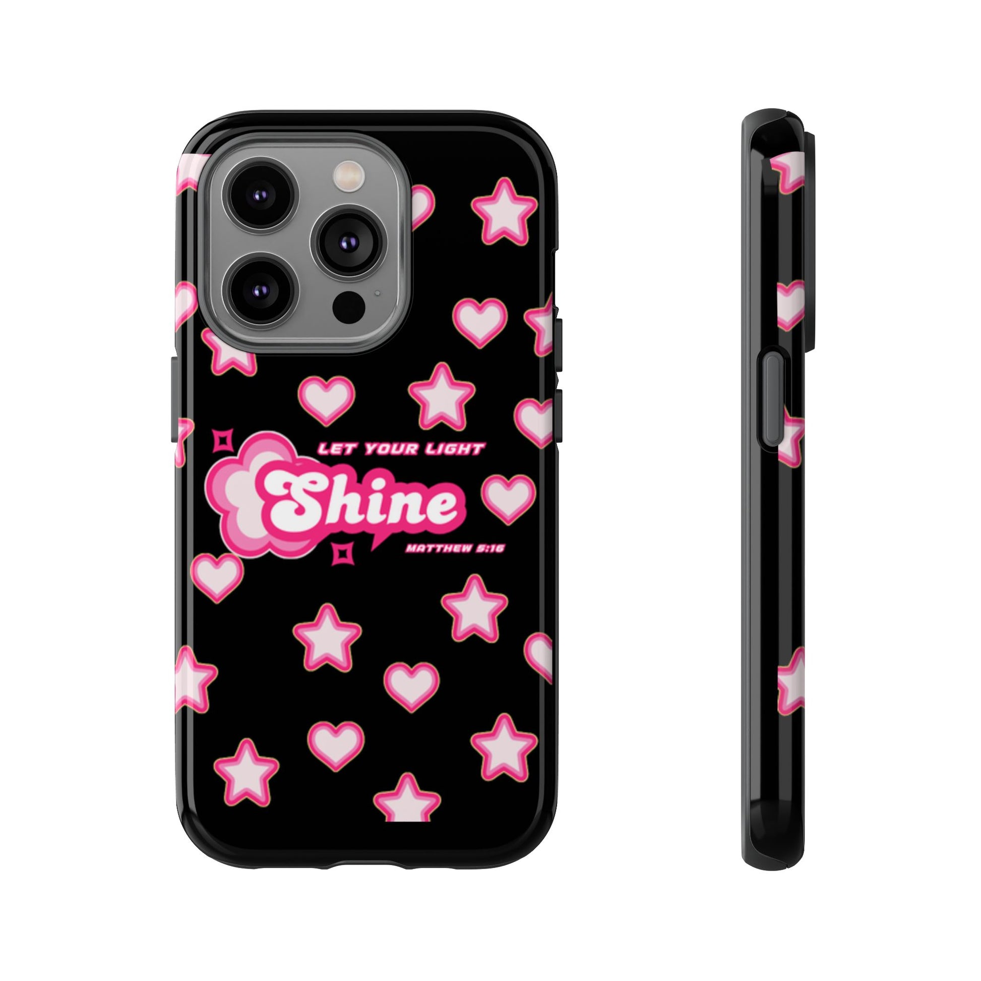 Tough Cases: Let Your Light Shine Phone Case - Durable & Stylish