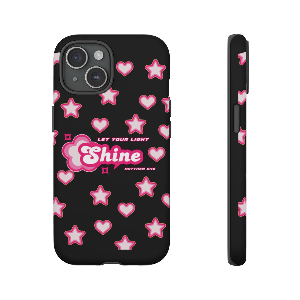Tough Cases: Let Your Light Shine Phone Case - Durable & Stylish