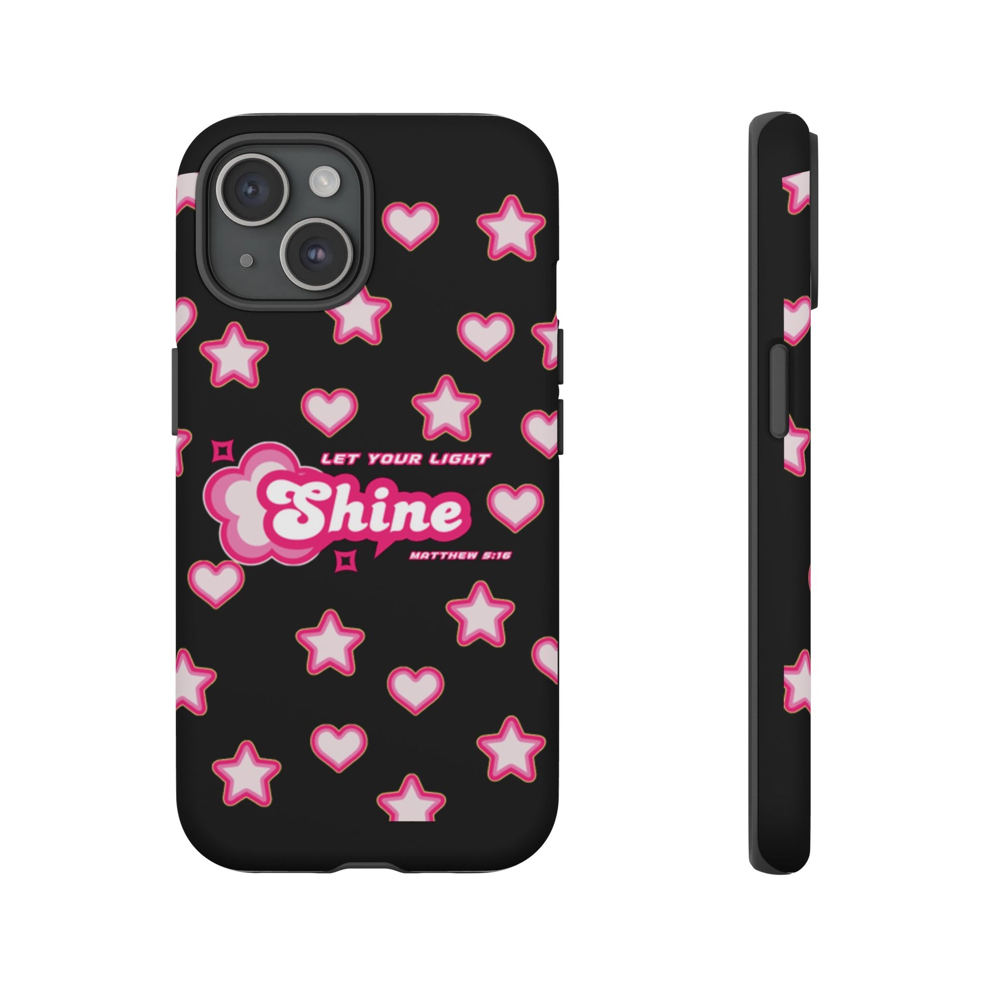 Tough Cases: Let Your Light Shine Phone Case - Durable & Stylish