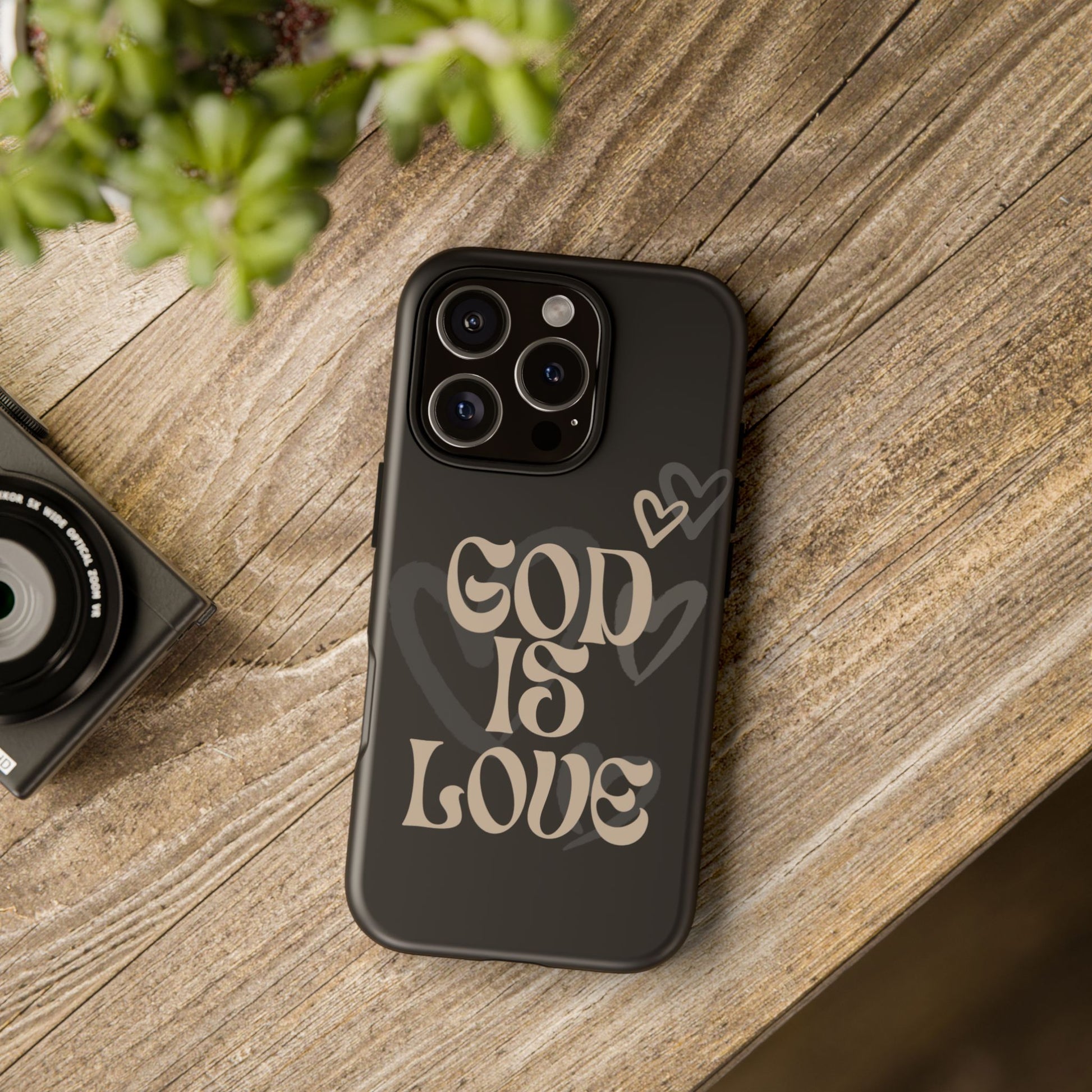 Tough Cases: God is Love Phone Case - Durable & Stylish