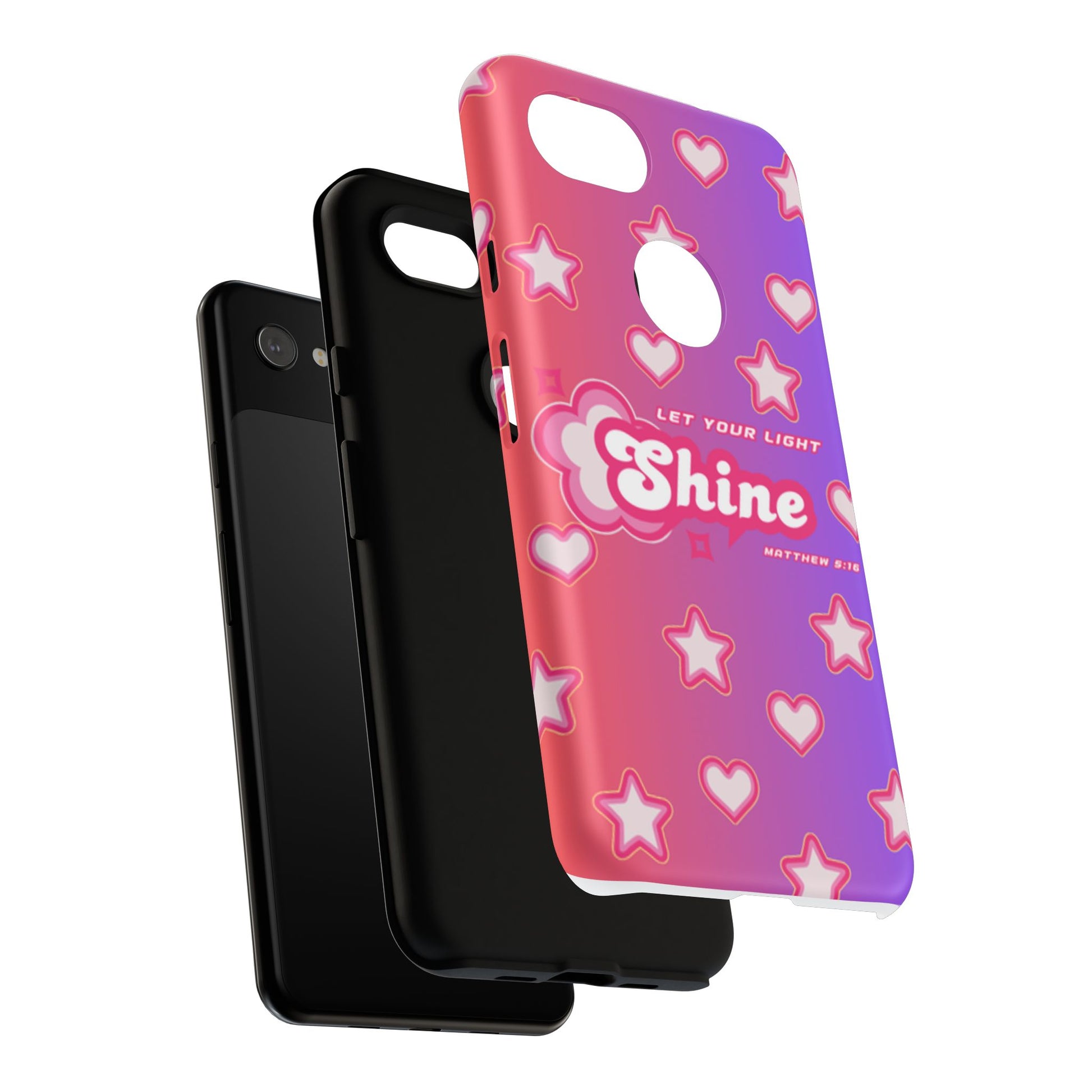 Tough Cases: Let Your Light Shine Phone Case - Durable & Stylish