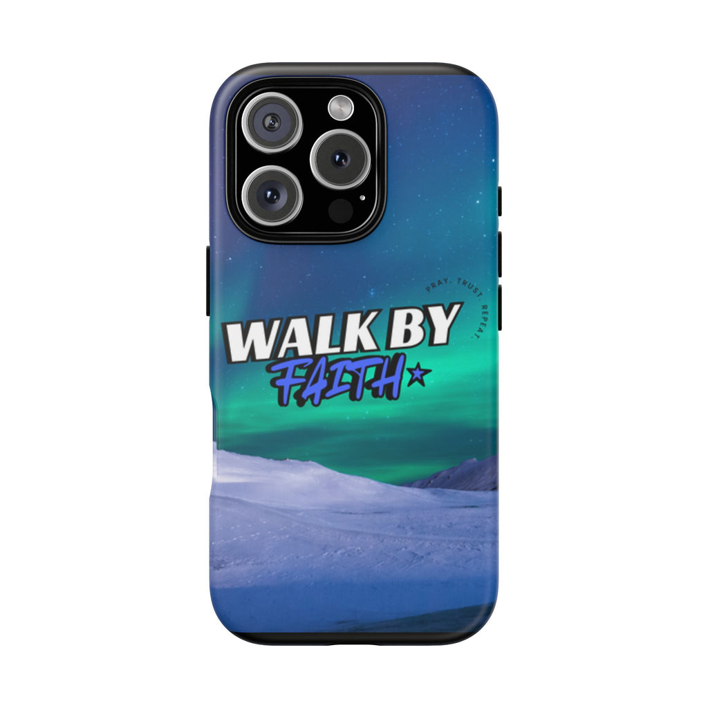 Tough Cases: Walk By Faith Phone Case - Durable & Stylish