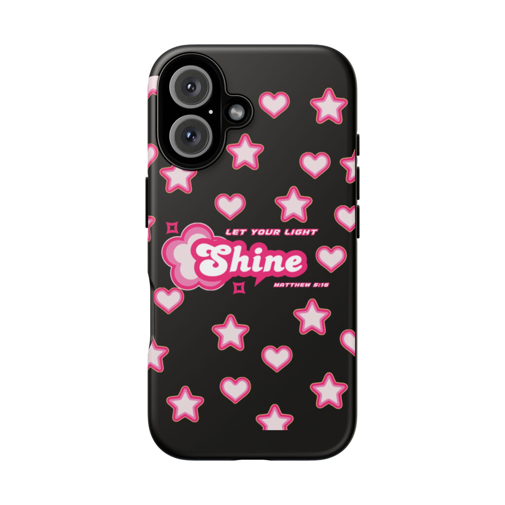 Tough Cases: Let Your Light Shine Phone Case - Durable & Stylish