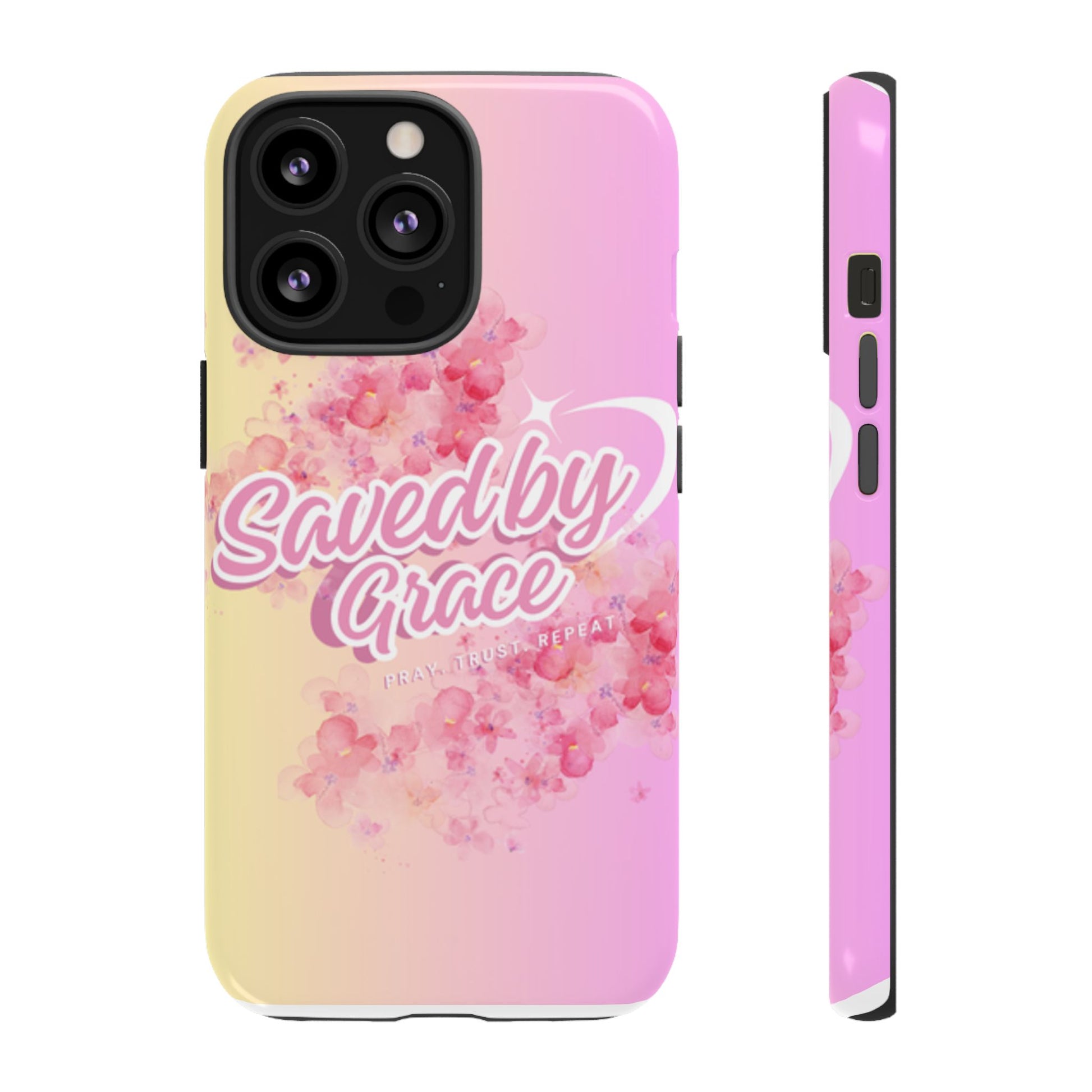 Tough Cases: Saved By Grace Phone Case - Durable & Stylish