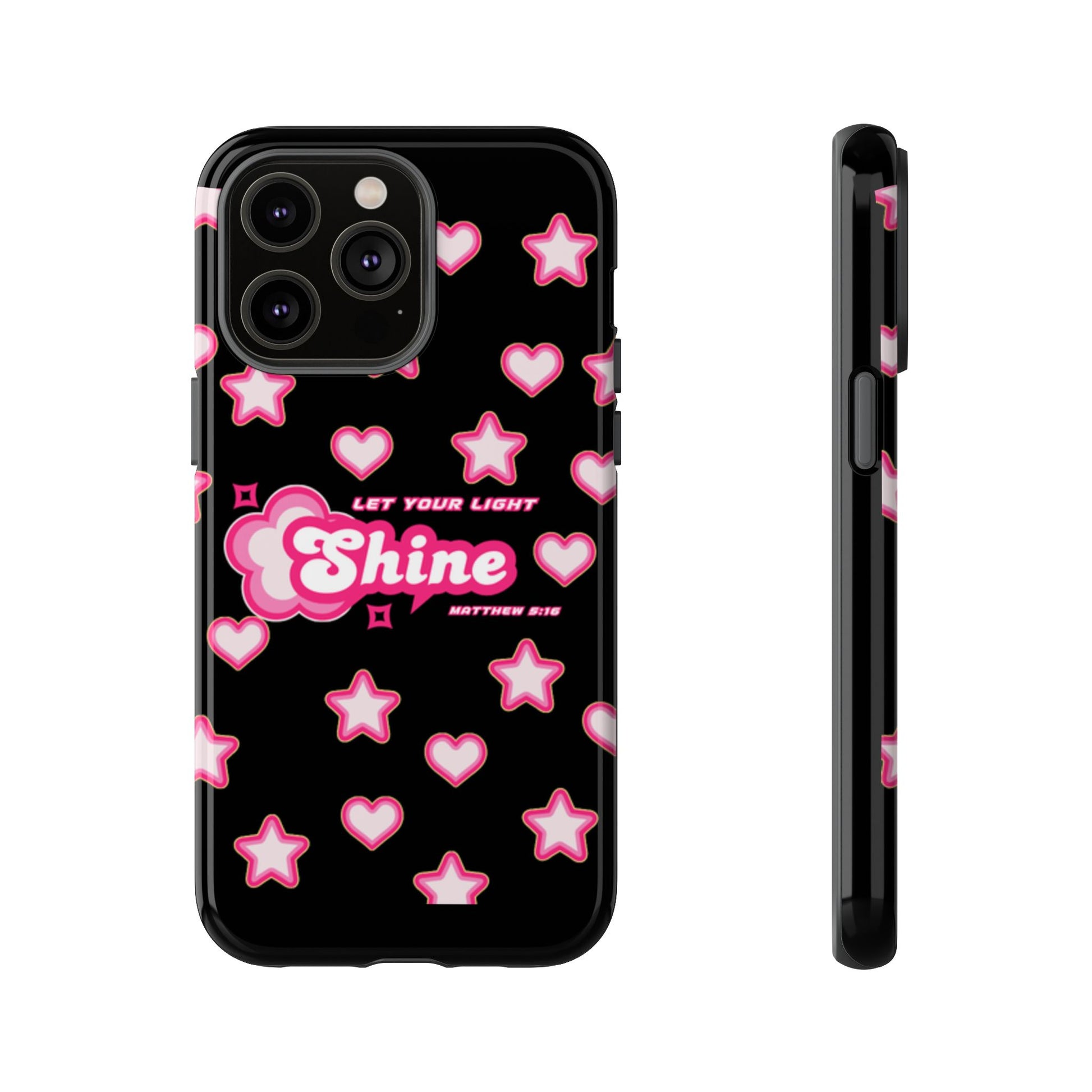 Tough Cases: Let Your Light Shine Phone Case - Durable & Stylish
