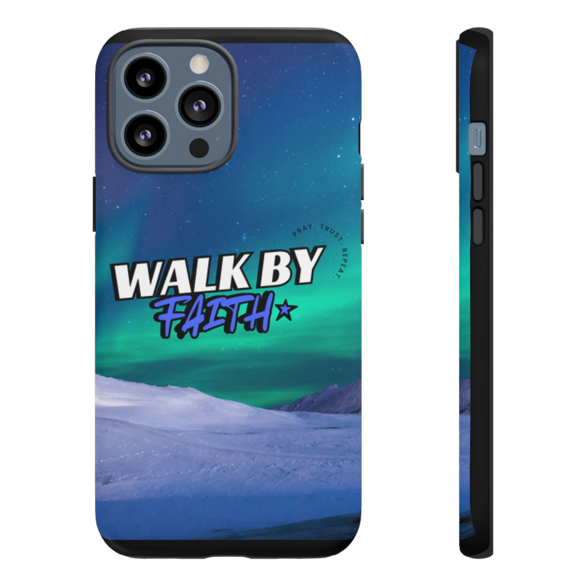 Tough Cases: Walk By Faith Phone Case - Durable & Stylish