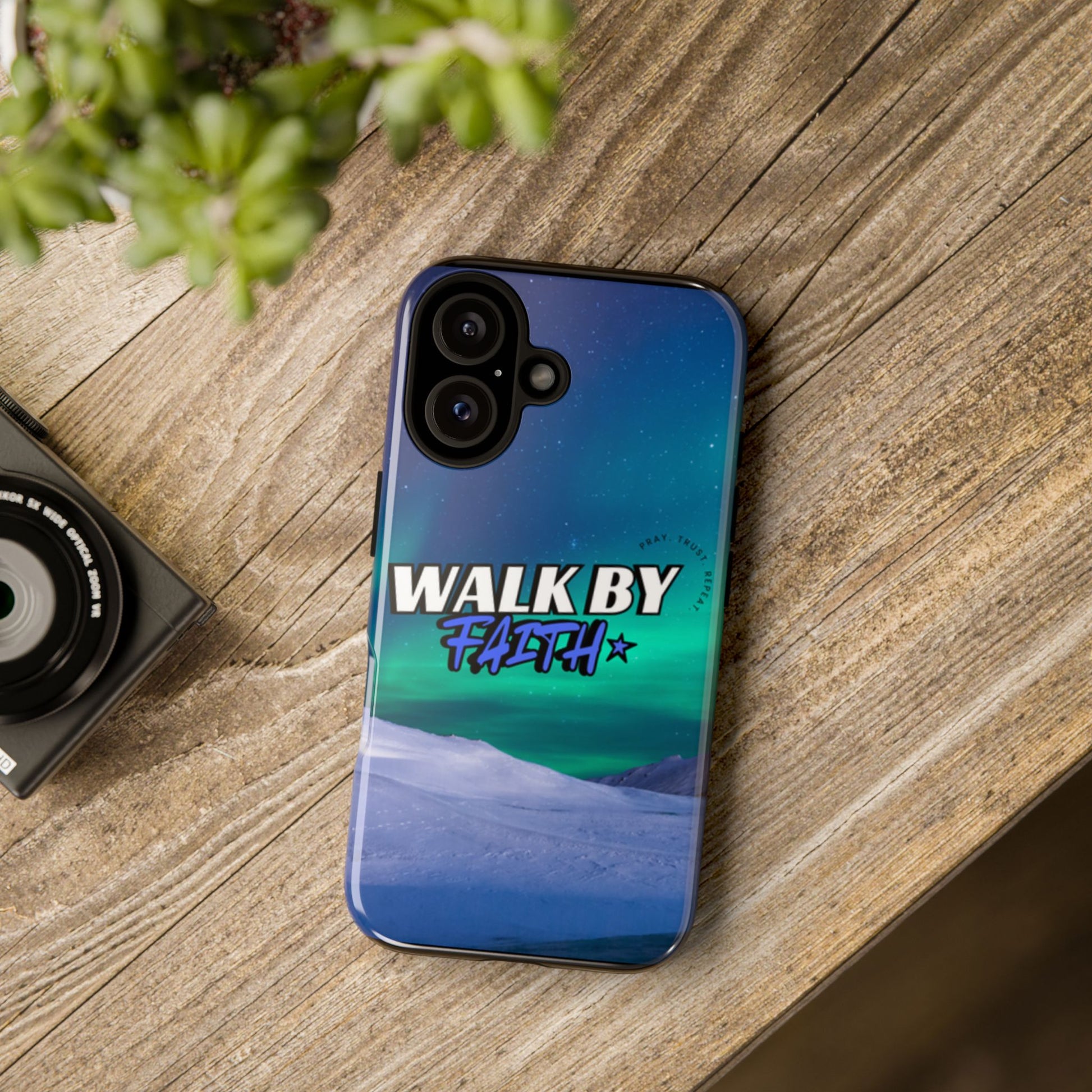 Tough Cases: Walk By Faith Phone Case - Durable & Stylish