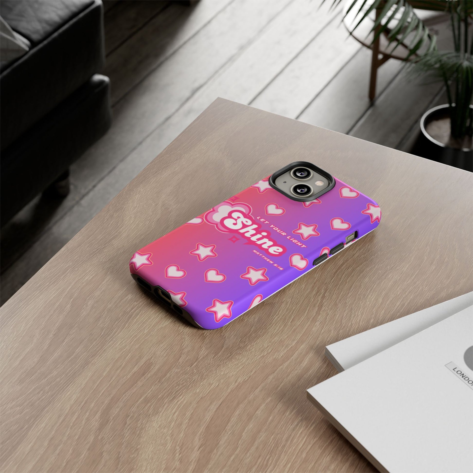 Tough Cases: Let Your Light Shine Phone Case - Durable & Stylish