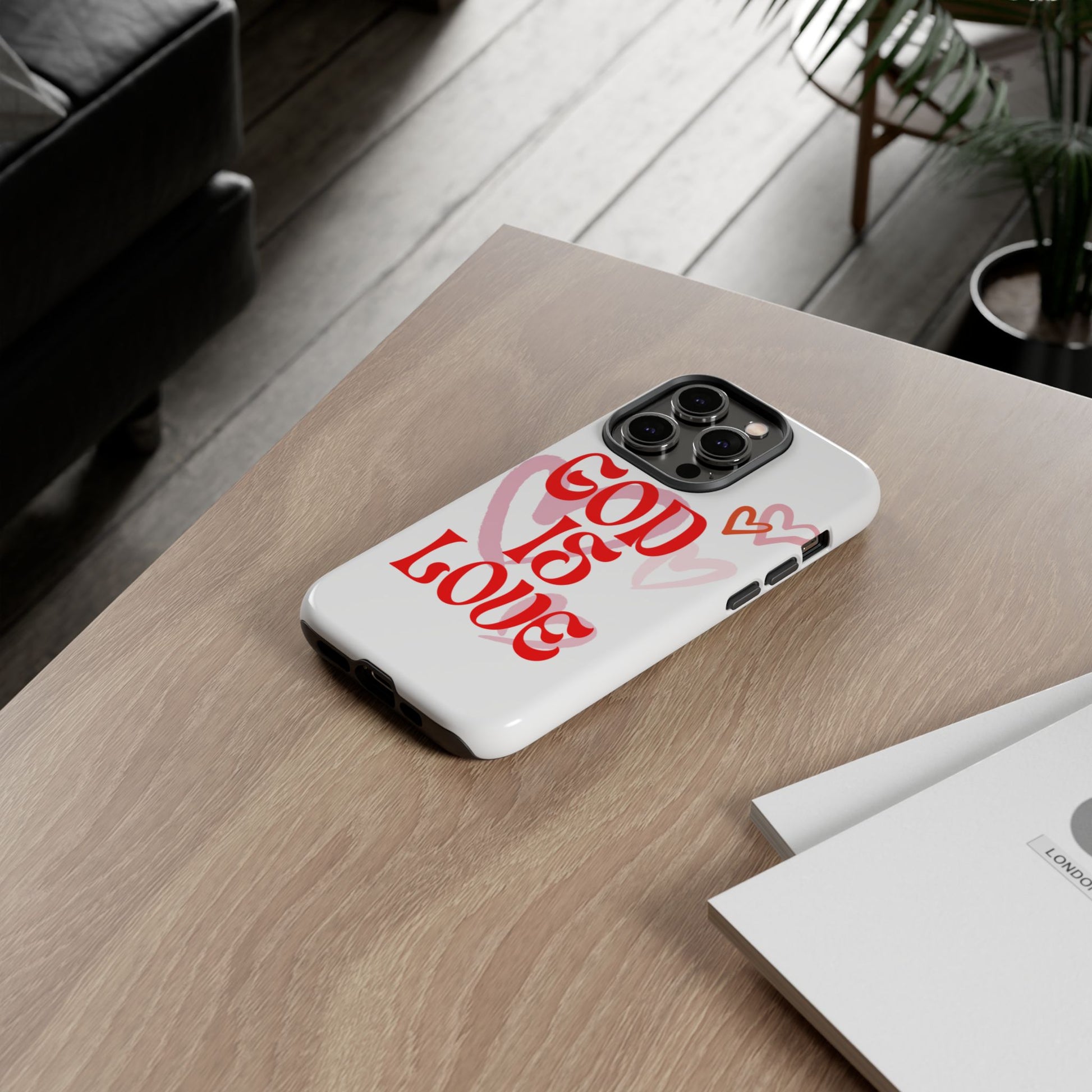 Tough Cases: God is Love Phone Case - Durable & Stylish