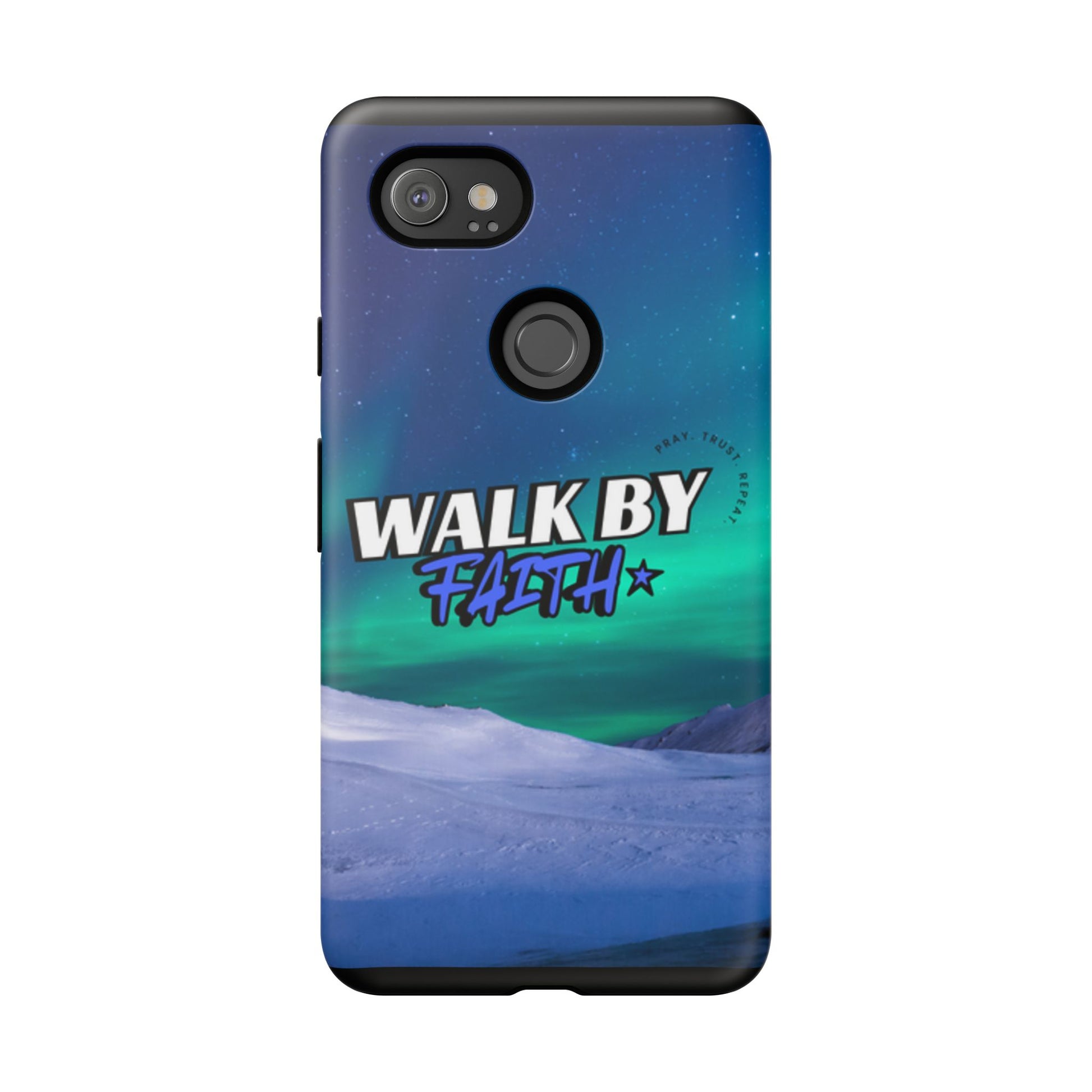Tough Cases: Walk By Faith Phone Case - Durable & Stylish