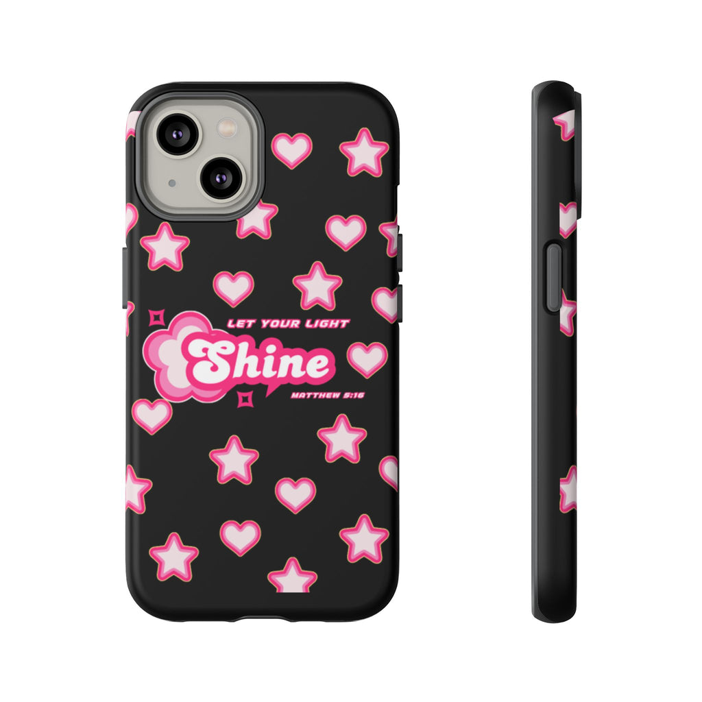 Tough Cases: Let Your Light Shine Phone Case - Durable & Stylish