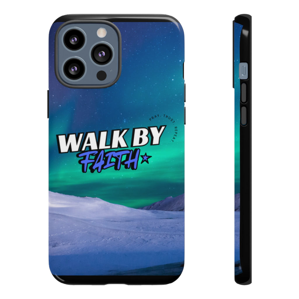 Tough Cases: Walk By Faith Phone Case - Durable & Stylish