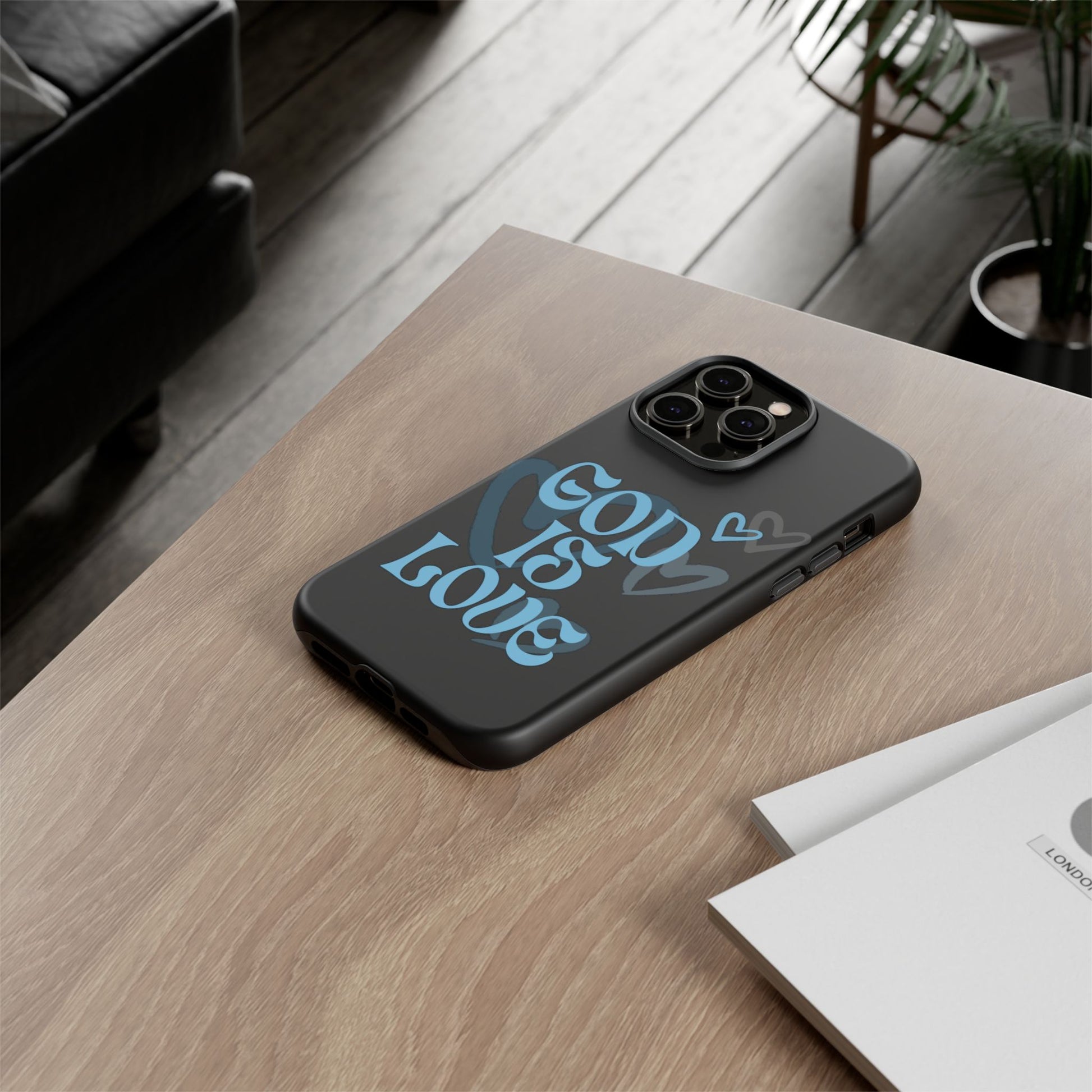 Tough Cases: God is Love Phone Case - Durable & Stylish