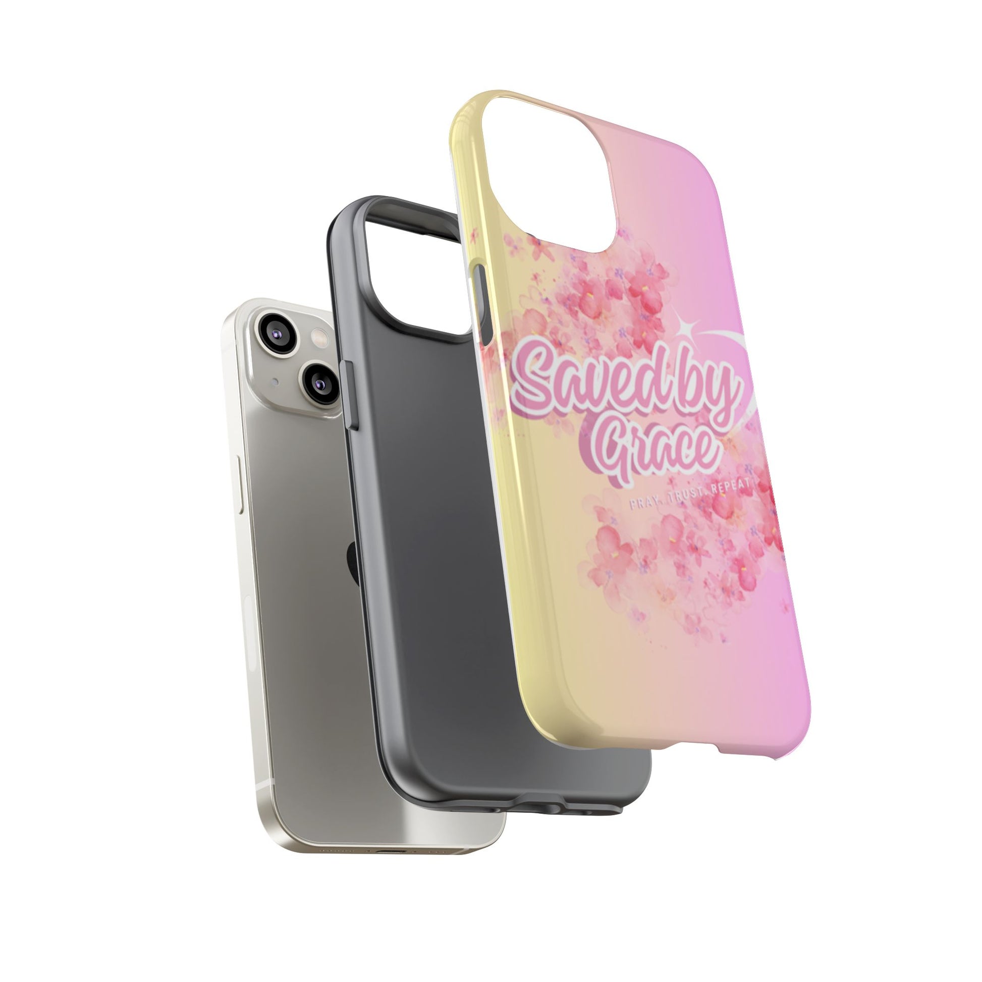 Tough Cases: Saved By Grace Phone Case - Durable & Stylish