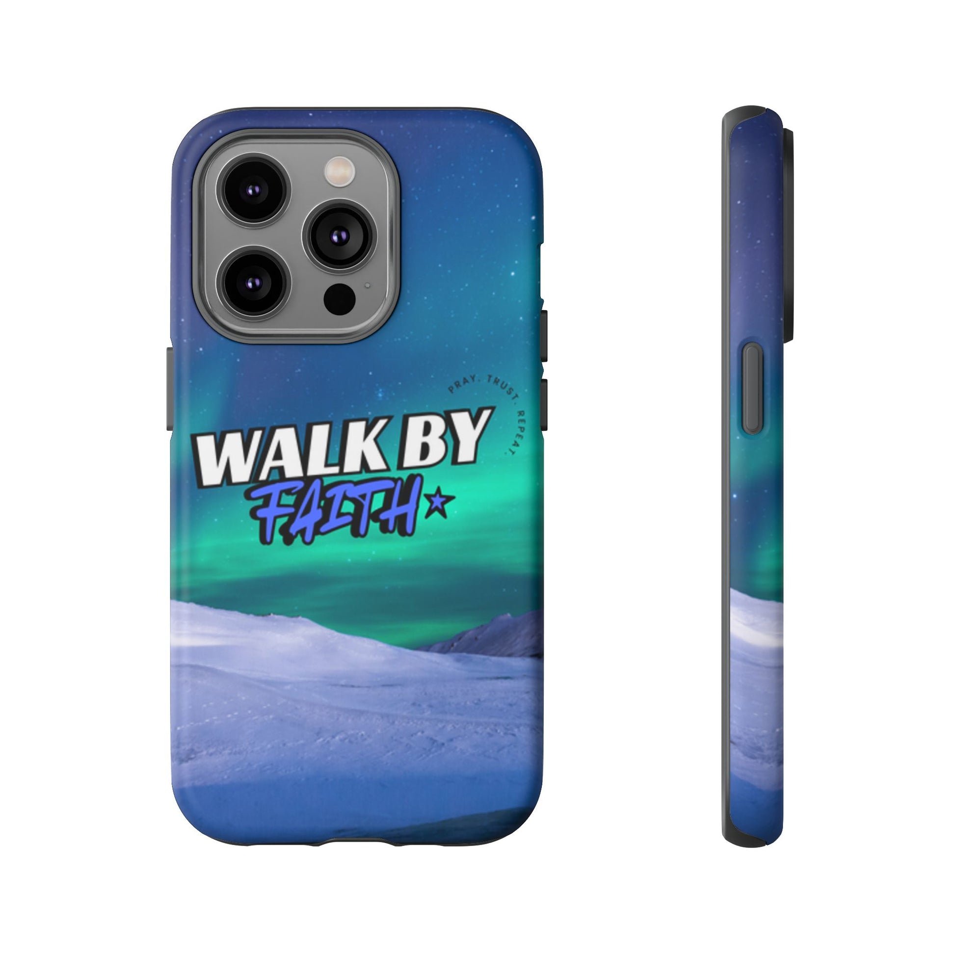 Tough Cases: Walk By Faith Phone Case - Durable & Stylish