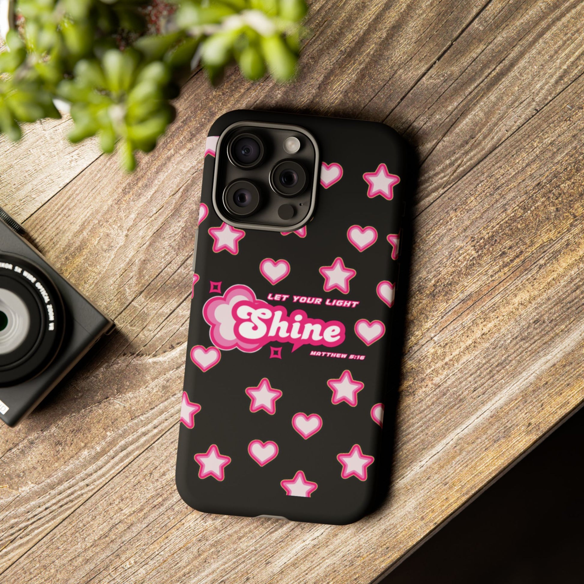 Tough Cases: Let Your Light Shine Phone Case - Durable & Stylish