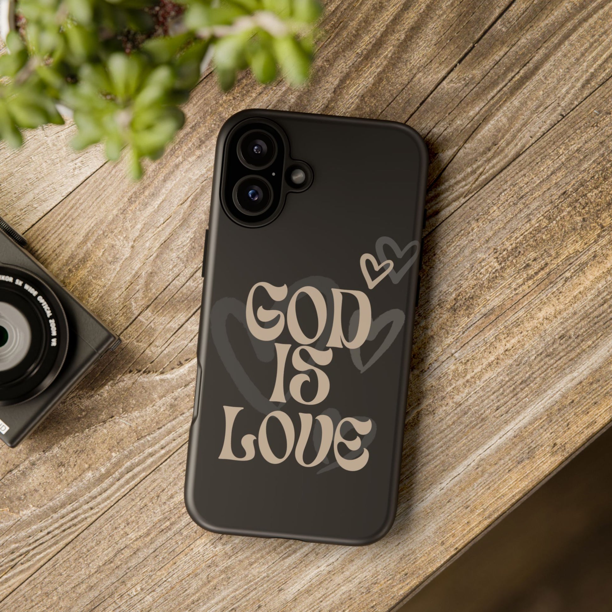 Tough Cases: God is Love Phone Case - Durable & Stylish