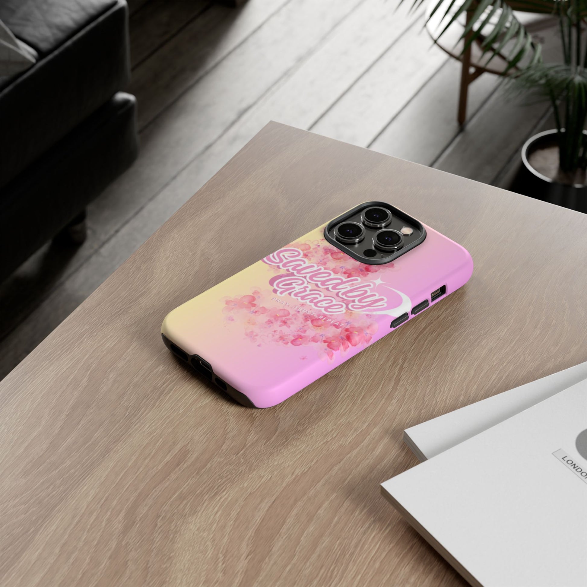 Tough Cases: Saved By Grace Phone Case - Durable & Stylish