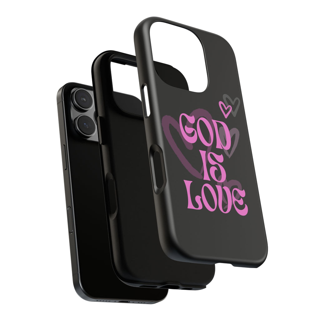 Tough Cases: God is Love Phone Case - Durable & Stylish