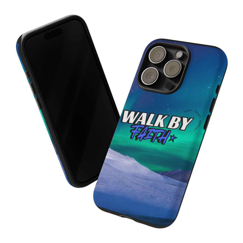 Tough Cases: Walk By Faith Phone Case - Durable & Stylish