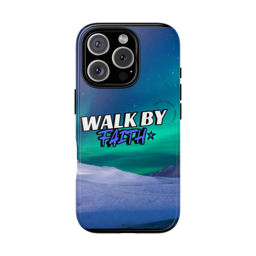 Tough Cases: Walk By Faith Phone Case - Durable & Stylish