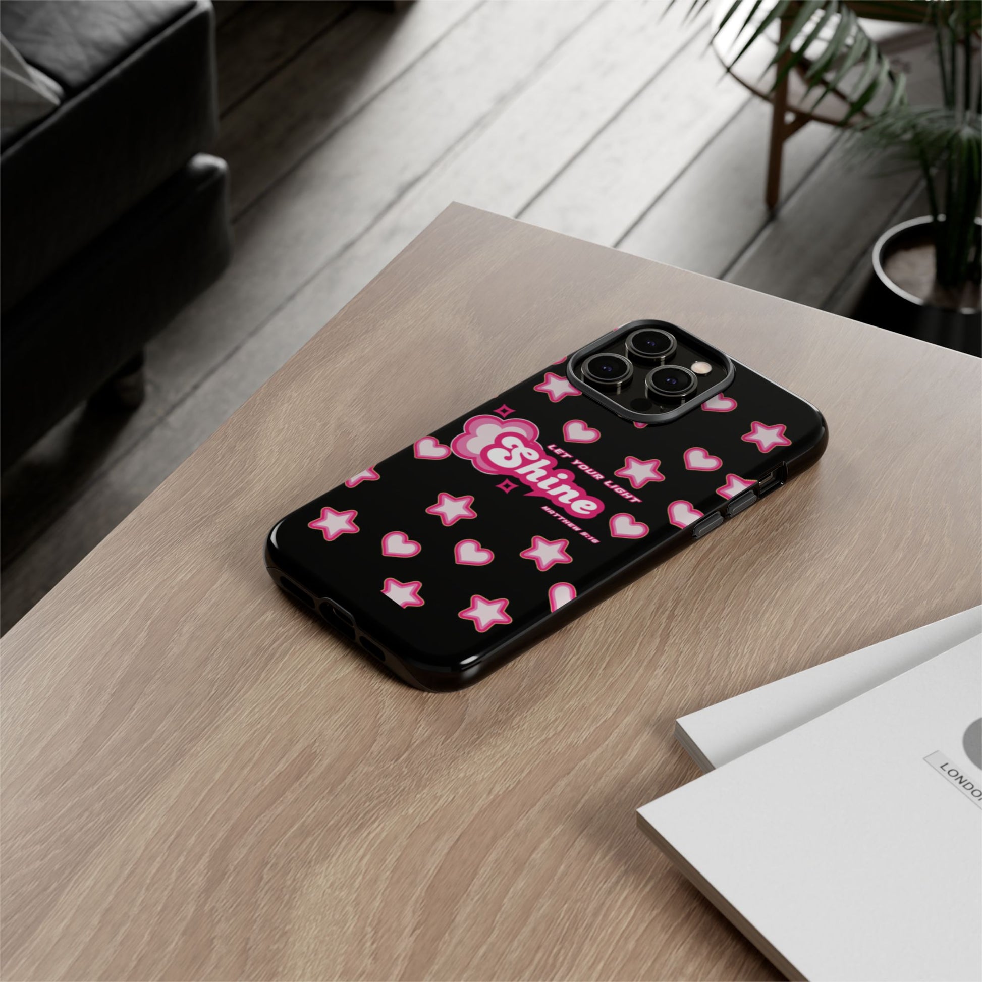 Tough Cases: Let Your Light Shine Phone Case - Durable & Stylish