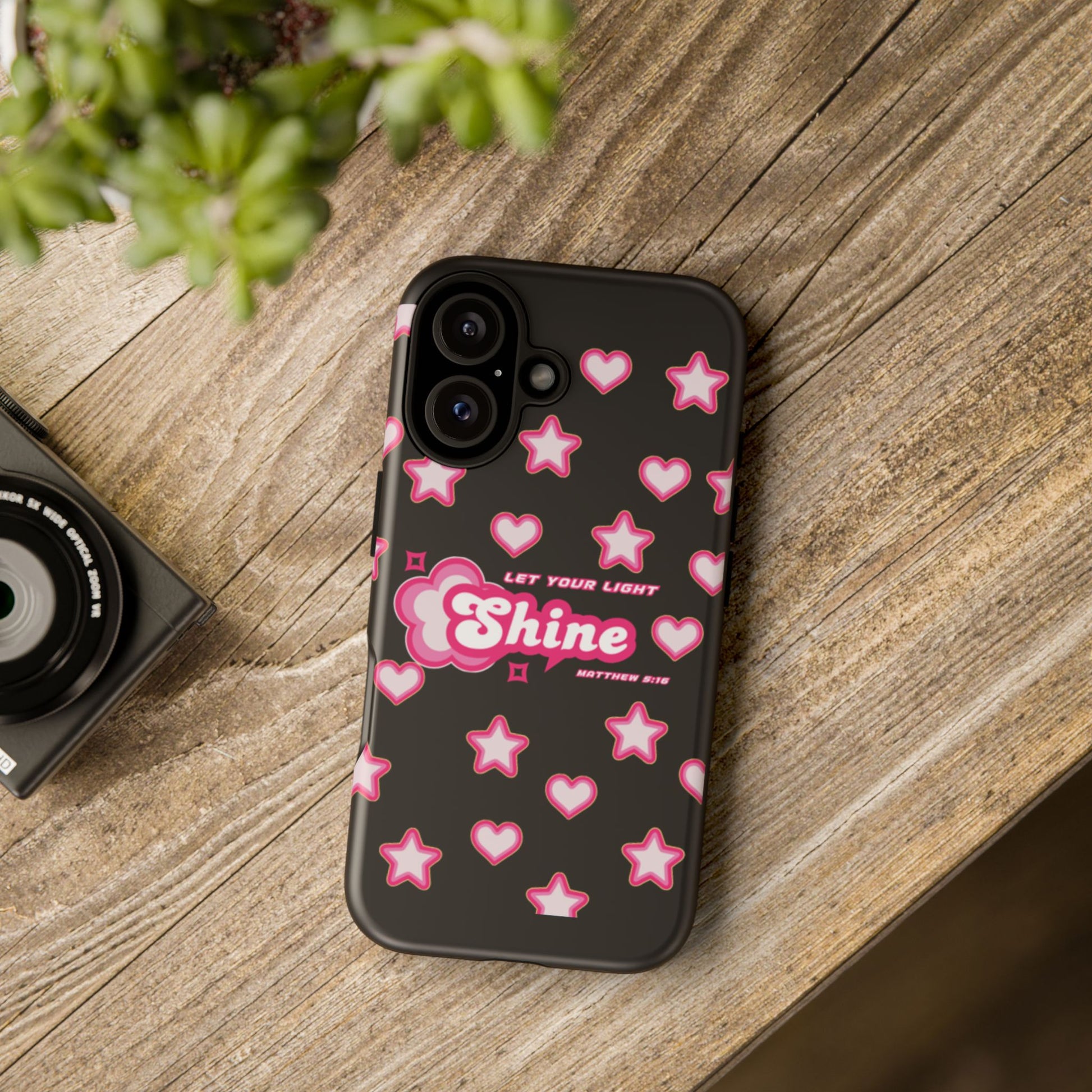 Tough Cases: Let Your Light Shine Phone Case - Durable & Stylish