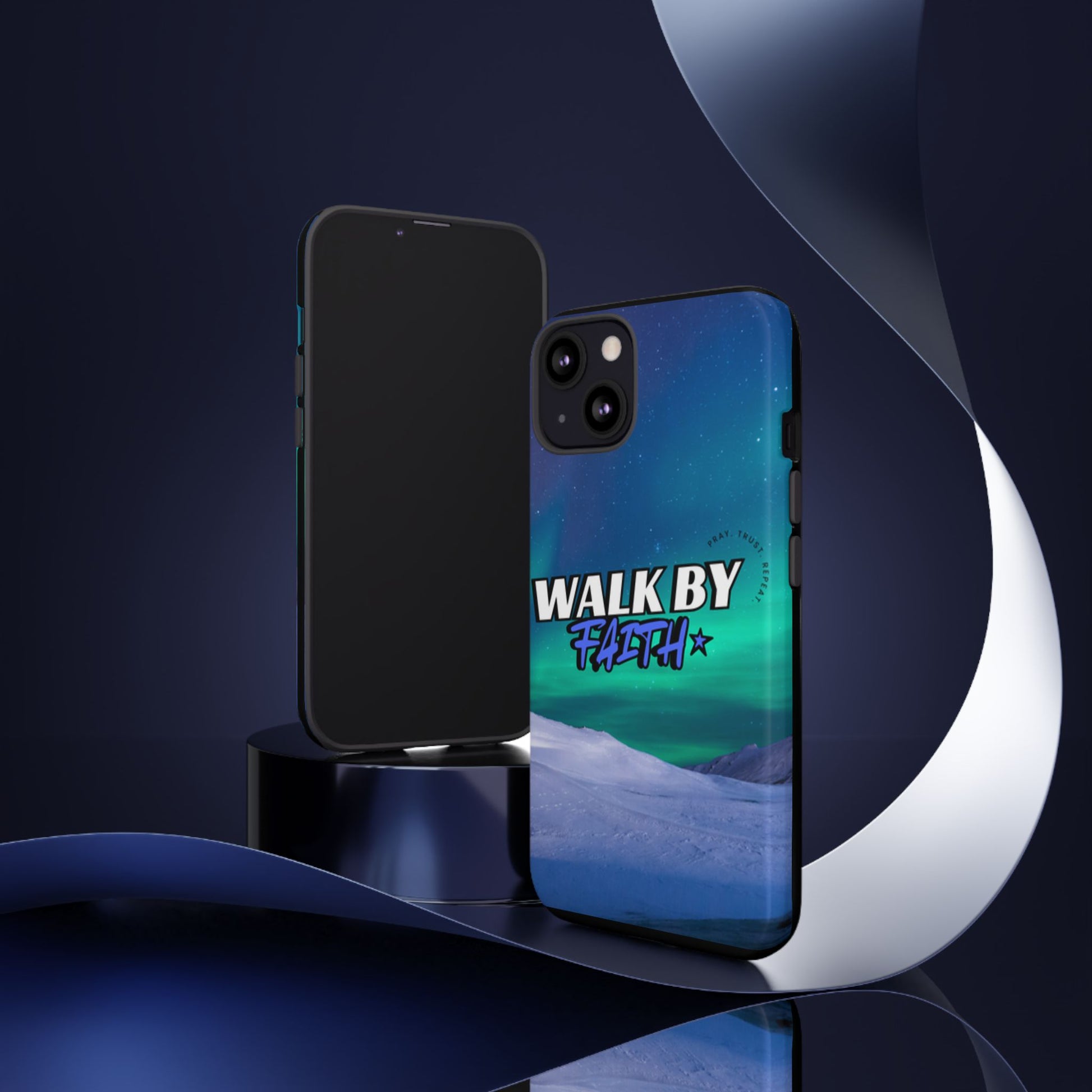 Tough Cases: Walk By Faith Phone Case - Durable & Stylish