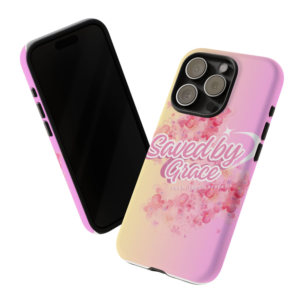 Tough Cases: Saved By Grace Phone Case - Durable & Stylish
