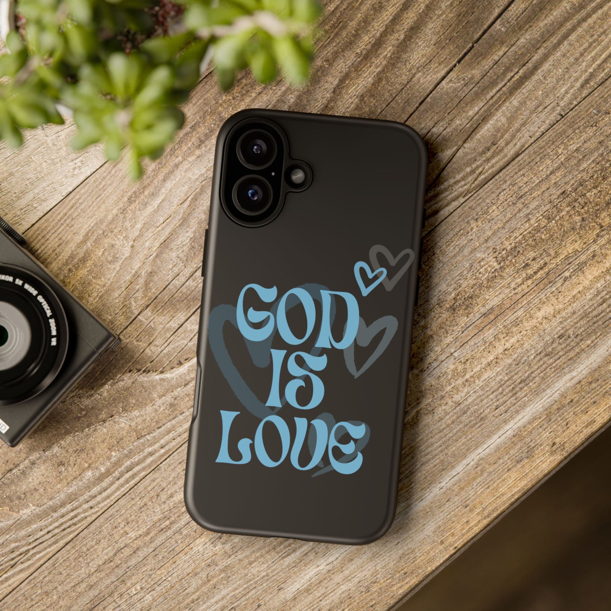 Tough Cases: God is Love Phone Case - Durable & Stylish