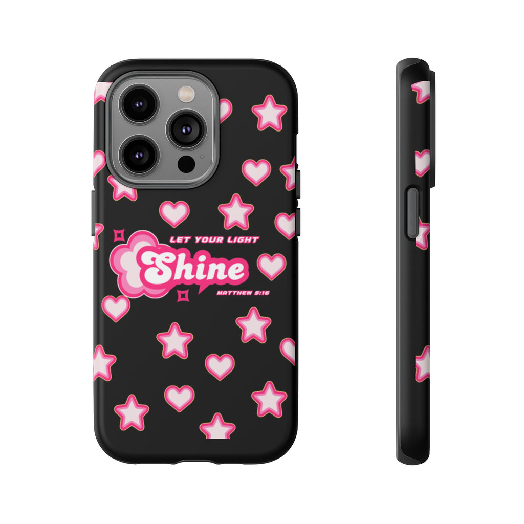 Tough Cases: Let Your Light Shine Phone Case - Durable & Stylish