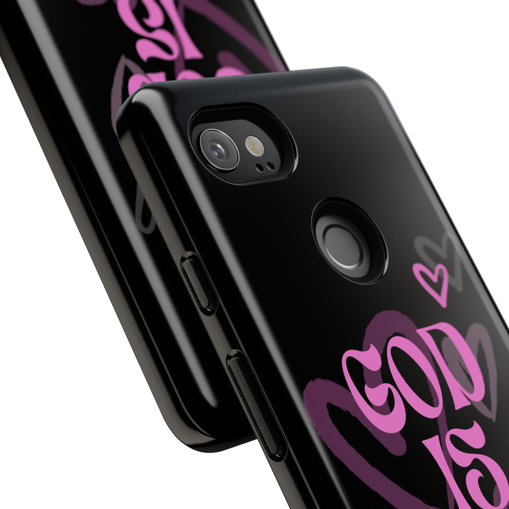 Tough Cases: God is Love Phone Case - Durable & Stylish