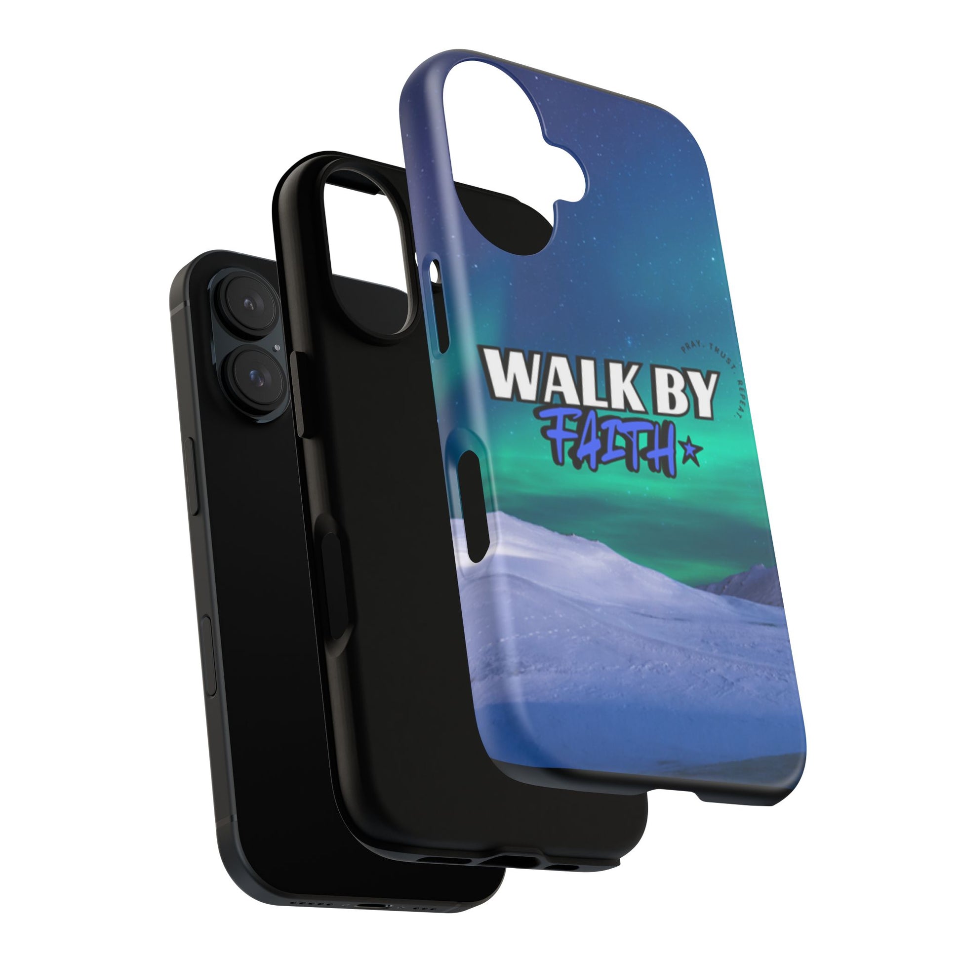 Tough Cases: Walk By Faith Phone Case - Durable & Stylish