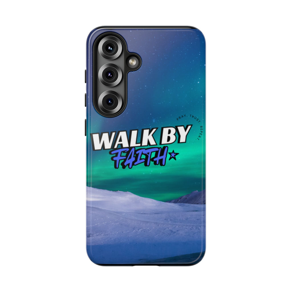 Tough Cases: Walk By Faith Phone Case - Durable & Stylish