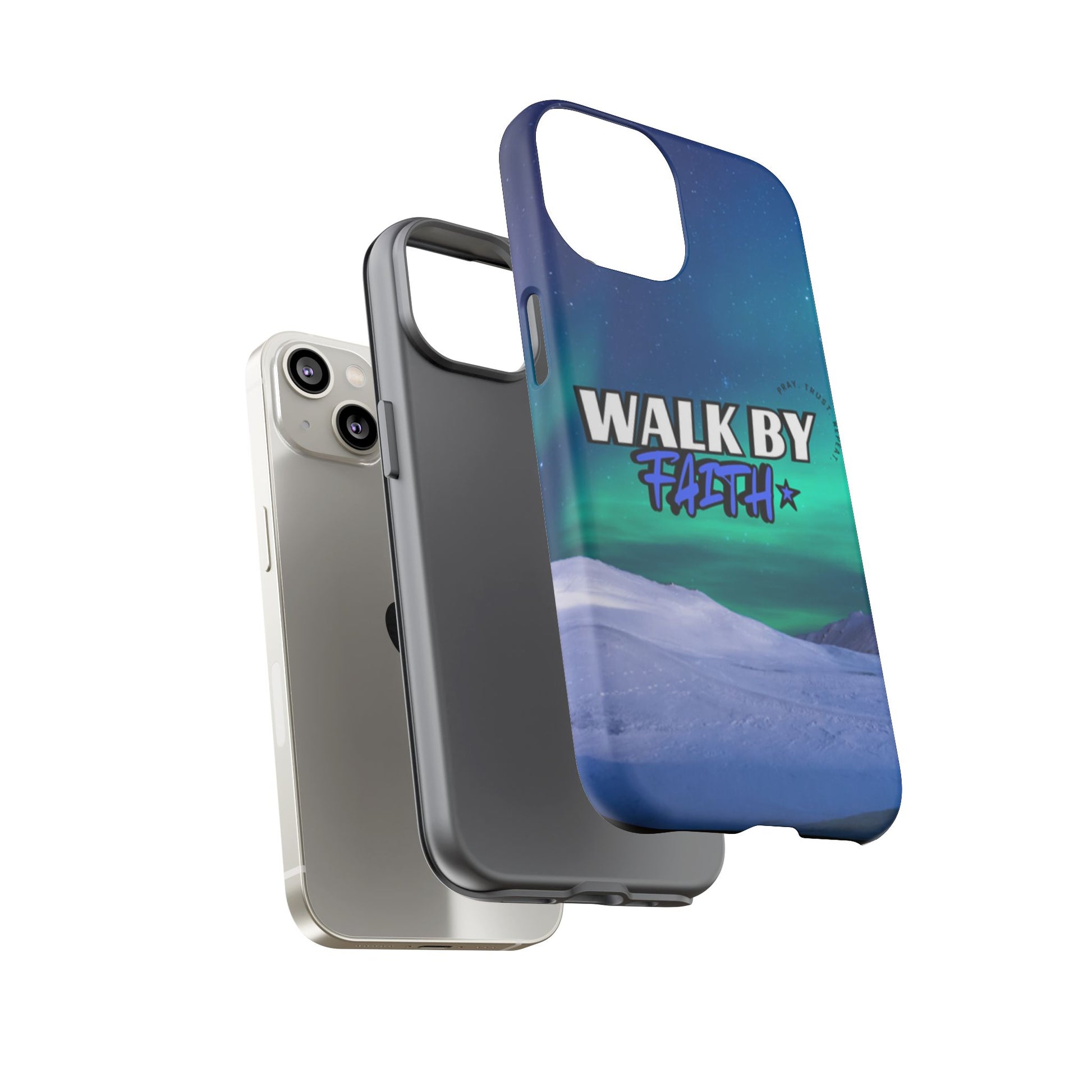 Tough Cases: Walk By Faith Phone Case - Durable & Stylish