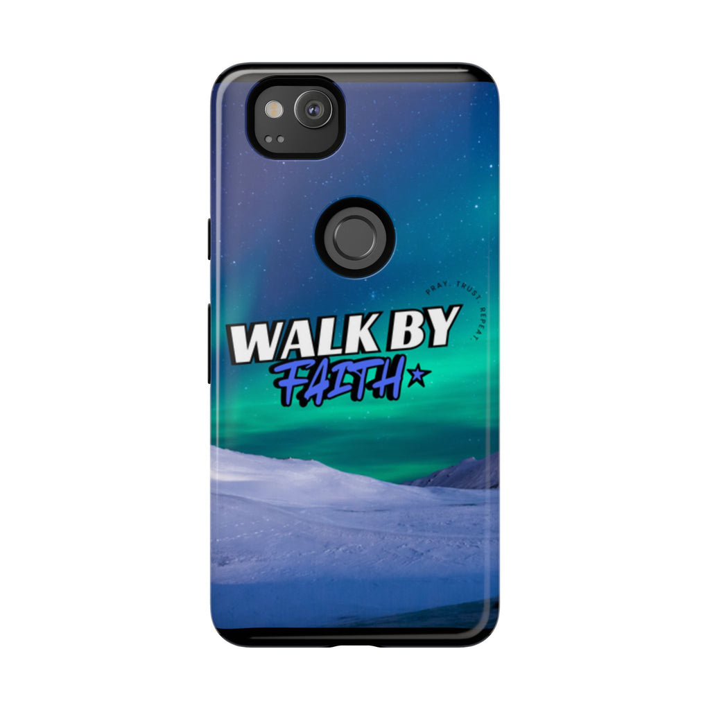 Tough Cases: Walk By Faith Phone Case - Durable & Stylish