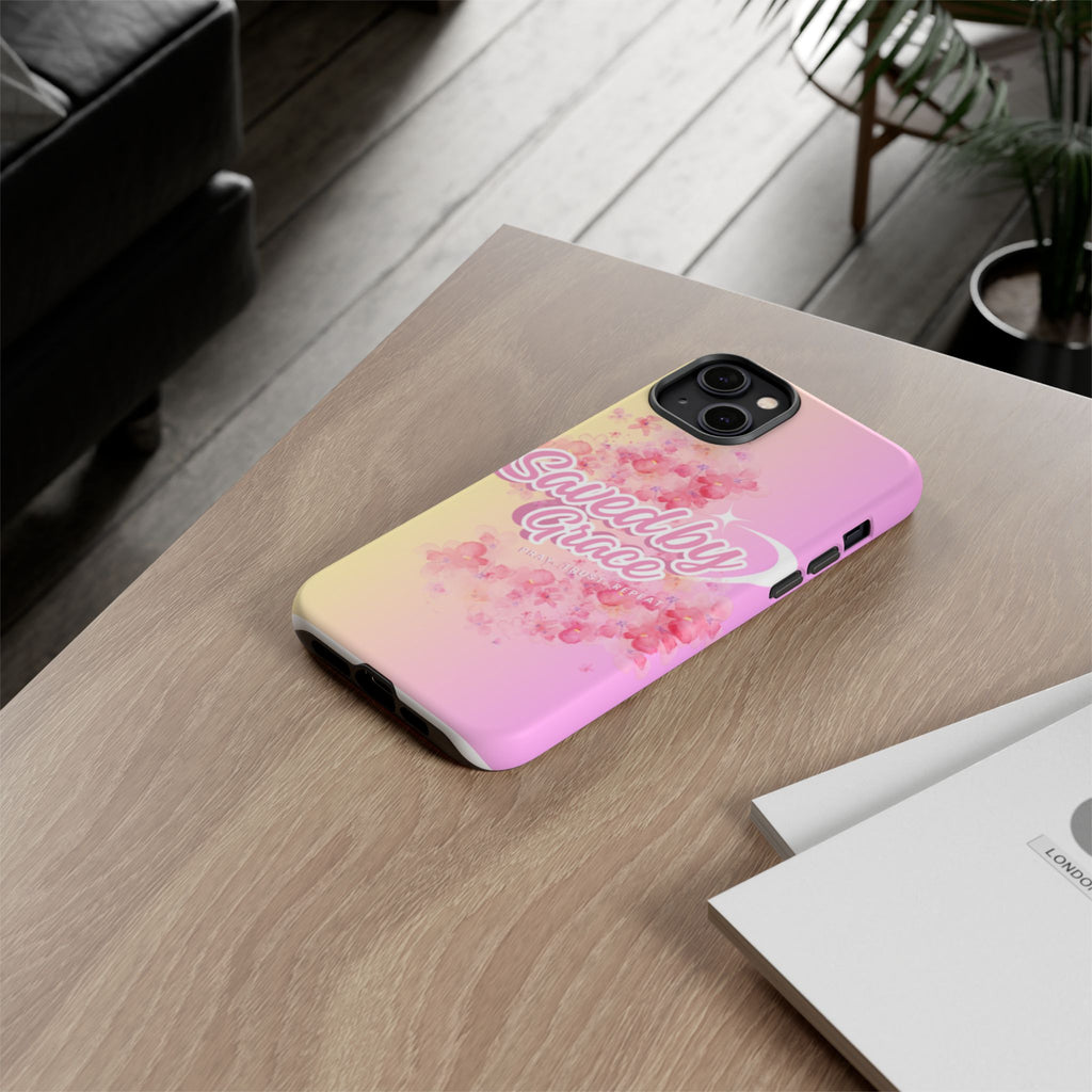 Tough Cases: Saved By Grace Phone Case - Durable & Stylish
