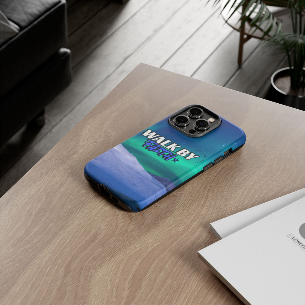 Tough Cases: Walk By Faith Phone Case - Durable & Stylish